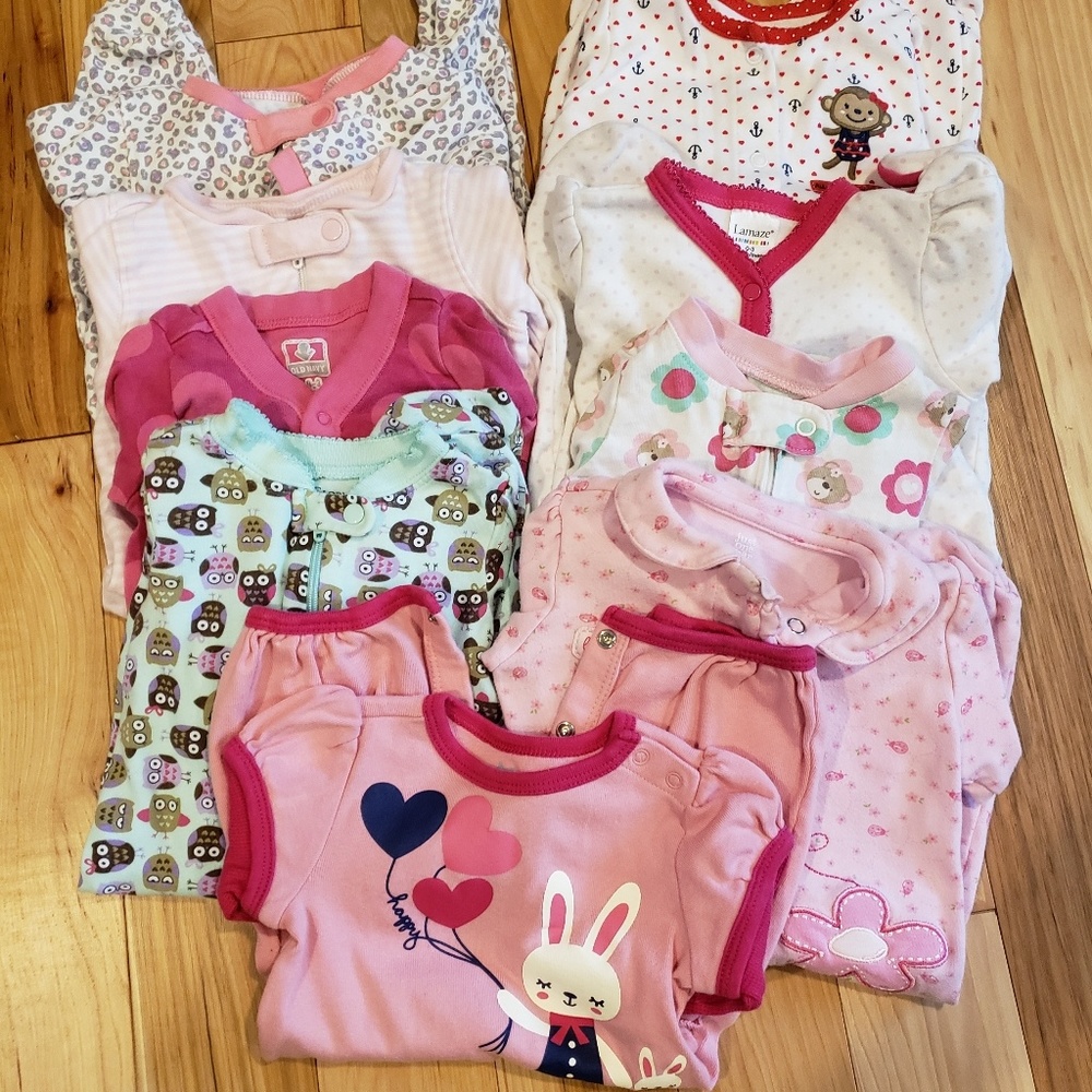 Baby jammies bundle